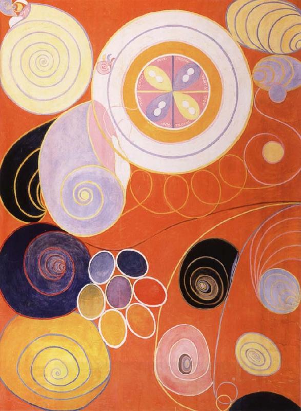 Hilma af Klint They tens mainstay IV oil painting picture